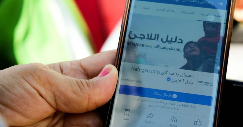 Digital tools are vital for refugees hoping to start a new life