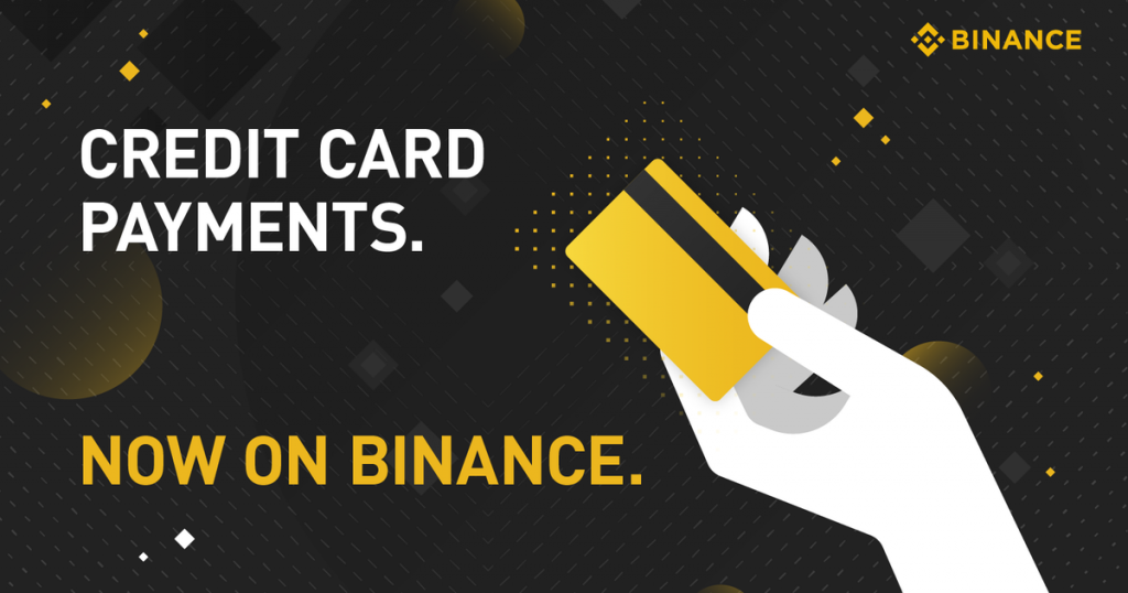 Crypto exchange Binance now lets you buy Bitcoin with a credit card