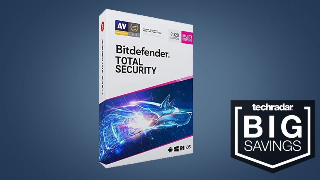 The brilliant Bitdefender Total Security antivirus currently has 60% off here