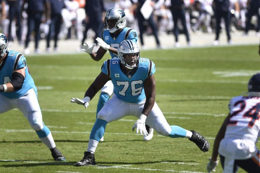 Report: Panthers paying half of Russell Okung’s salary in Bitcoin