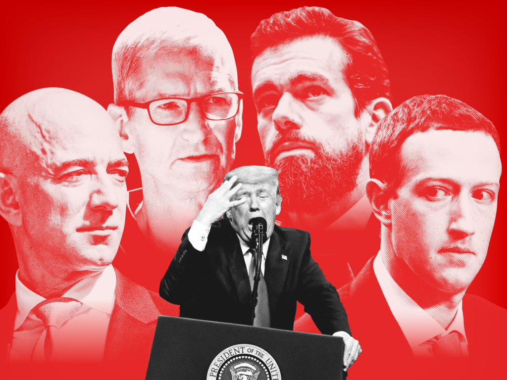How Silicon Valley banished Donald Trump in 48 hours