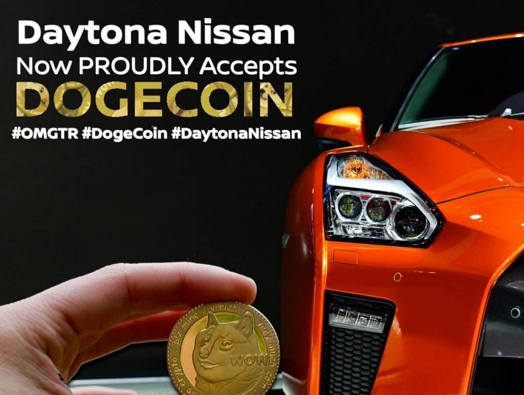 Much WOW! Daytona Nissan now accepting Dogecoin (kind of)