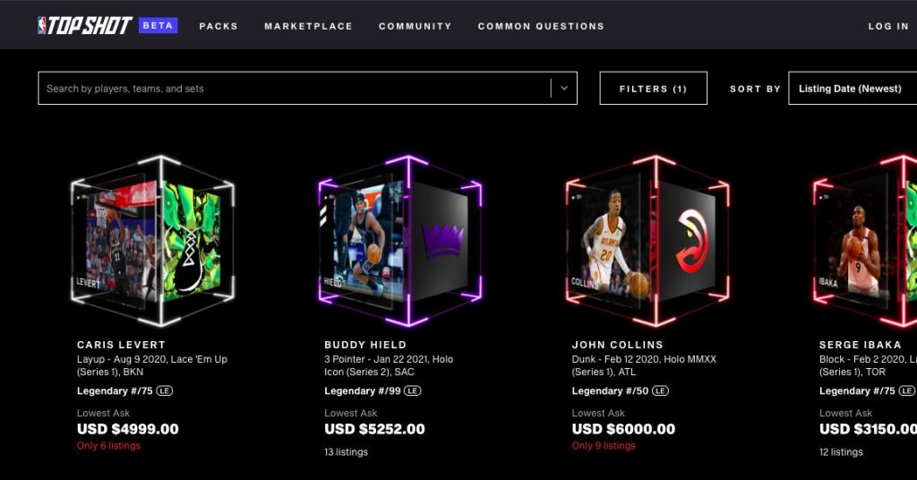 NBA Top Shot, the new crypto highlight phenomenon, explained