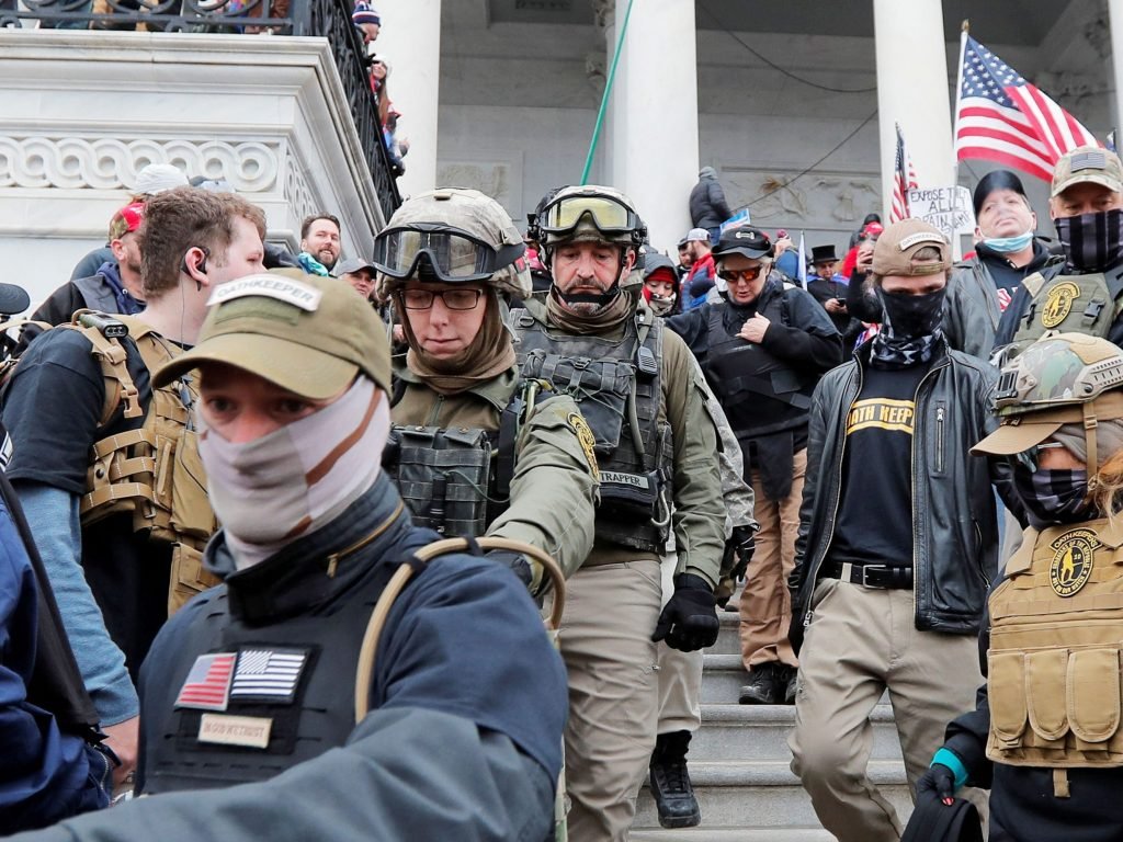 An Oath Keepers leader arrested for participating in the Capitol riot said she met with Secret Service and was providing ‘security’ to legislators and other key figures