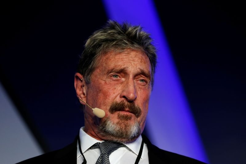 Antivirus software pioneer McAfee charged by U.S. with cryptocurrency fraud