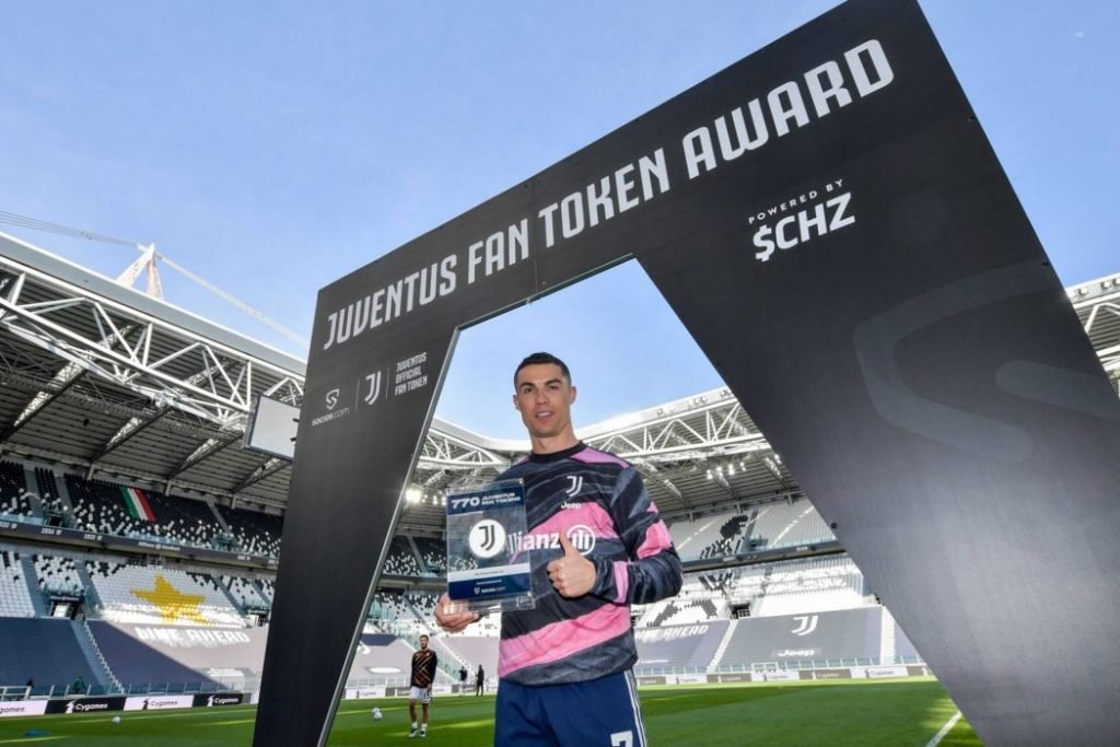 Ronaldo Receives 770 $JUV Tokens – The First Player Ever To Be Rewarded With Crypto