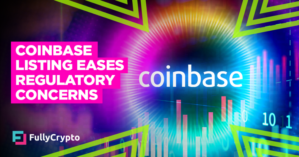Coinbase Listing Eases Regulatory Concerns