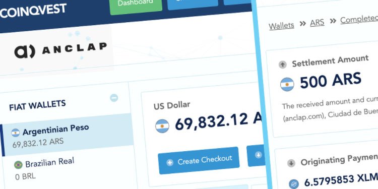 COINQVEST and Anclap introduce inflation free cryptocurrency payment processing for Argentina
