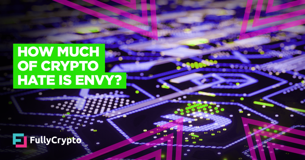 How Much of Crypto Hate is Envy?