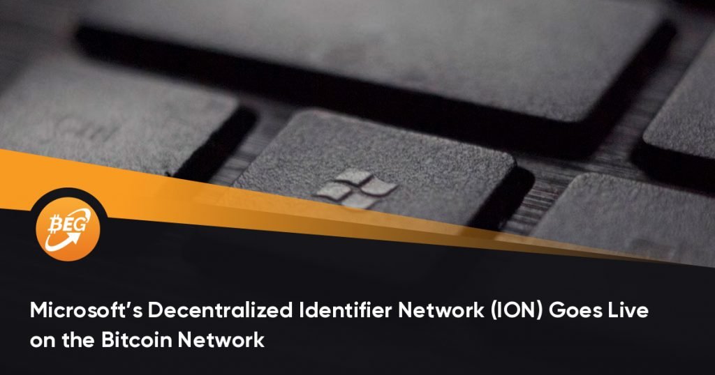 Microsoft’s Decentralized Identifier Network (ION) Goes Live on the Bitcoin Network