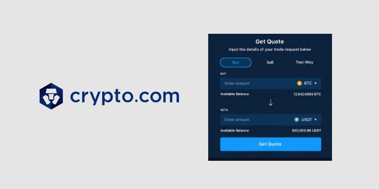 Crypto.com launches new OTC trading portal for large orders