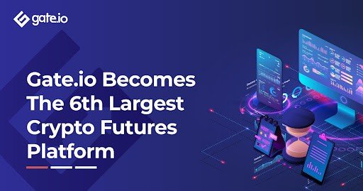 GateIO Becomes The Sixth-Largest Cryptocurrency Futures Platform