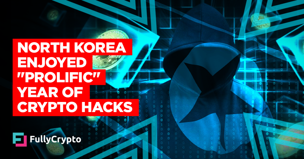 North Korea Enjoyed “Prolific” Year of Crypto Hacks