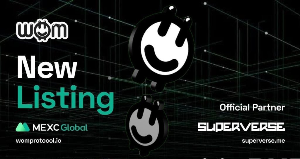 The WOM Token announces listing on MEXC Global cryptocurrency exchange