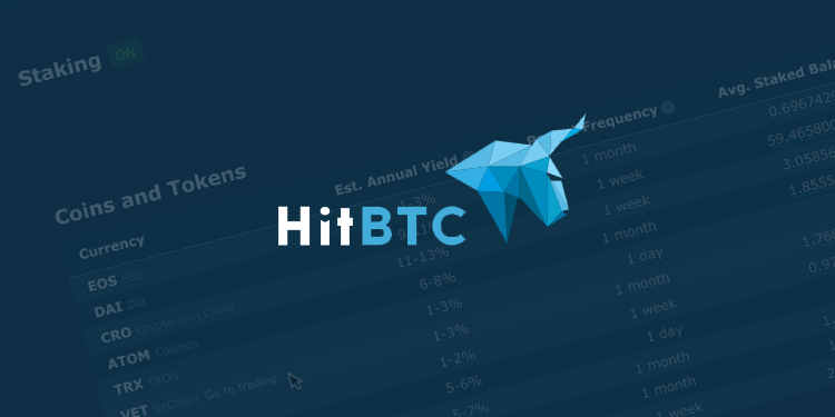 Crypto exchange HitBTC enables staking functionality