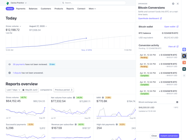 Stripe To Enable Millions of Merchants To Convert Payments Into Bitcoin via OpenNode