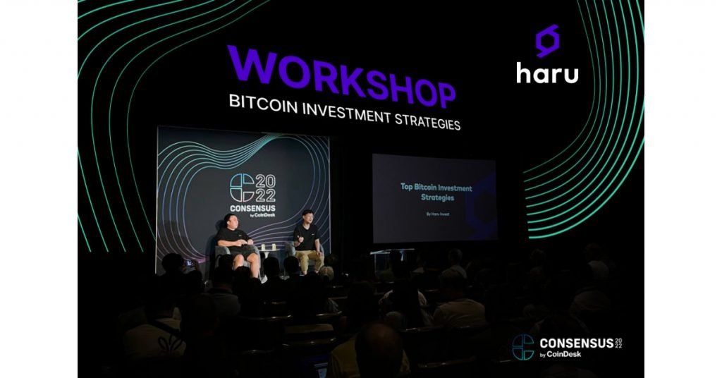 Haru Invest Talks Bitcoin Investment Strategies During Consensus 2022 Workshop