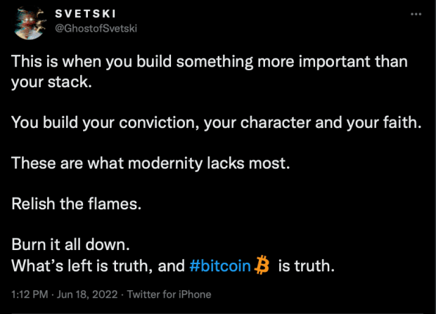 Irrational Optimism — The Spirit Of A Bitcoiner