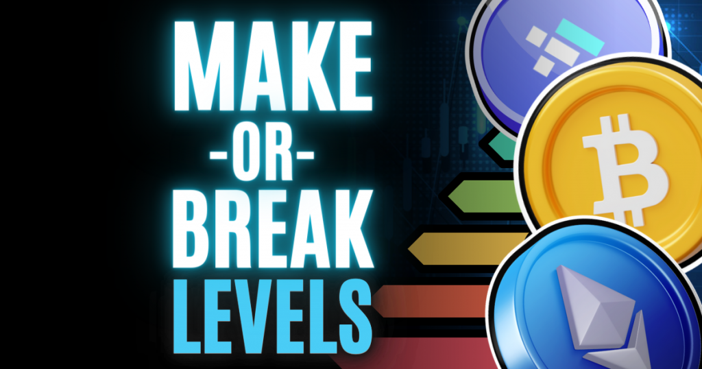 Make-or-Break Levels For BTC, ETH and FTT