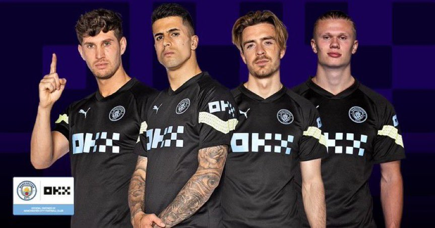 English Football Champions Manchester City Inks Kit Deal With Bitcoin Exchange OKX