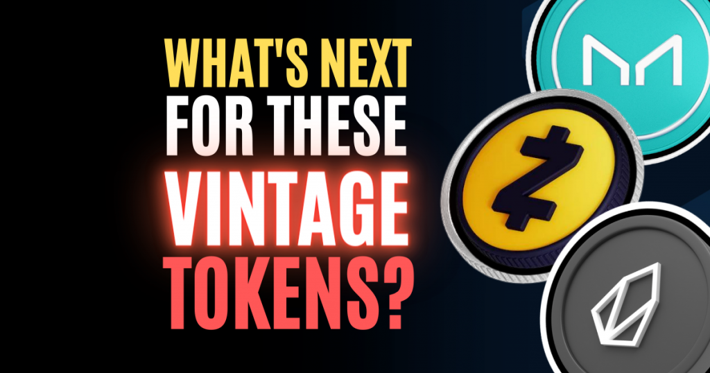 What’s Next For These Vintage Tokens? EOS, MKR and ZEC