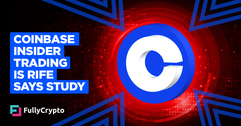 Coinbase Insider Trading is Rife, Claims Australian Study