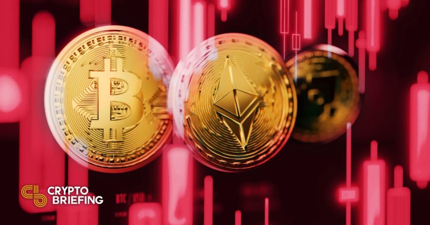 Bitcoin and Ethereum Hit as Crypto Market Endures Selloff
