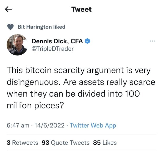 ‘Bitcoin Has Failed,’ The 2022 Edition