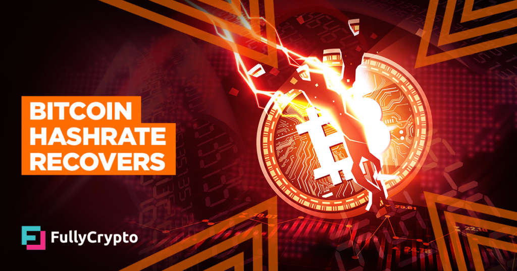 Bitcoin Hashrate Recovers After Storm Batters U.S. Miners