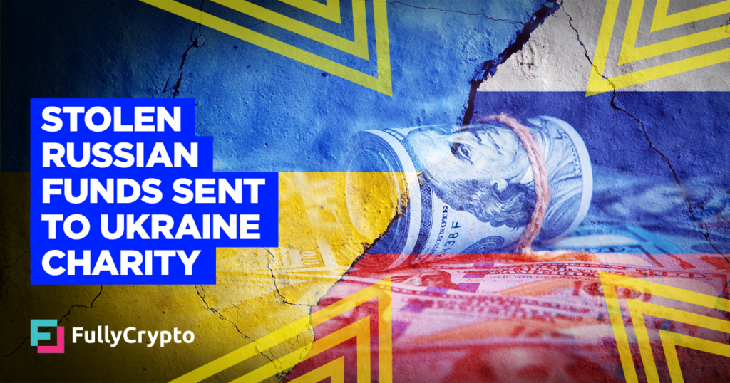 Stolen Russian Darknet Funds Sent to Ukraine Charity