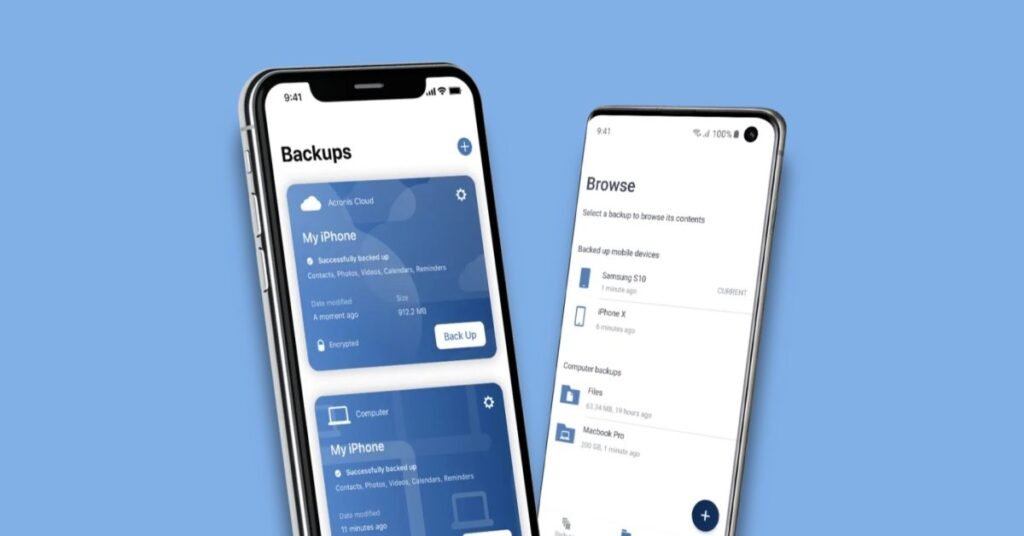 Acronis combines antivirus protection with easy backup in an all-in-one solution