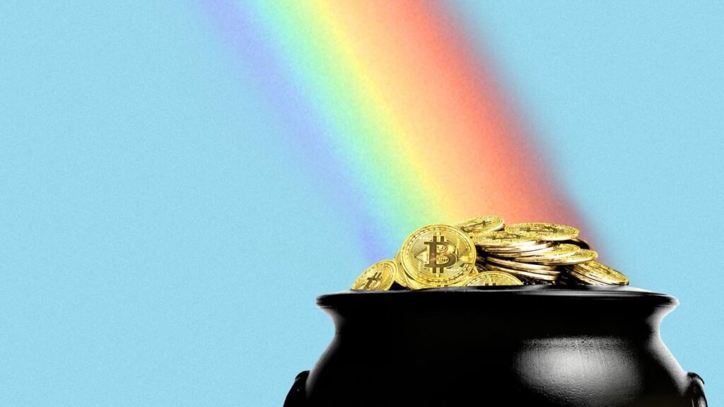 Bitcoin prices go up when banks go down
