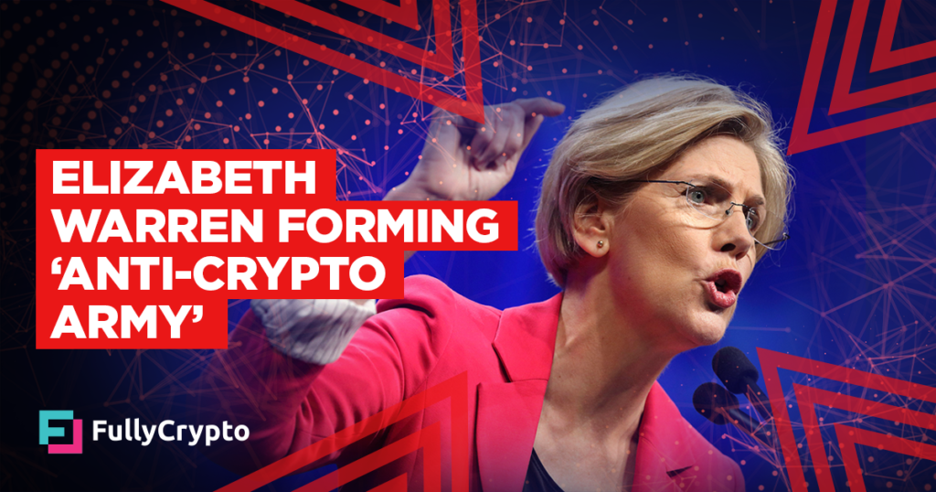 Elizabeth Warren Forming ‘Anti-Crypto Army’