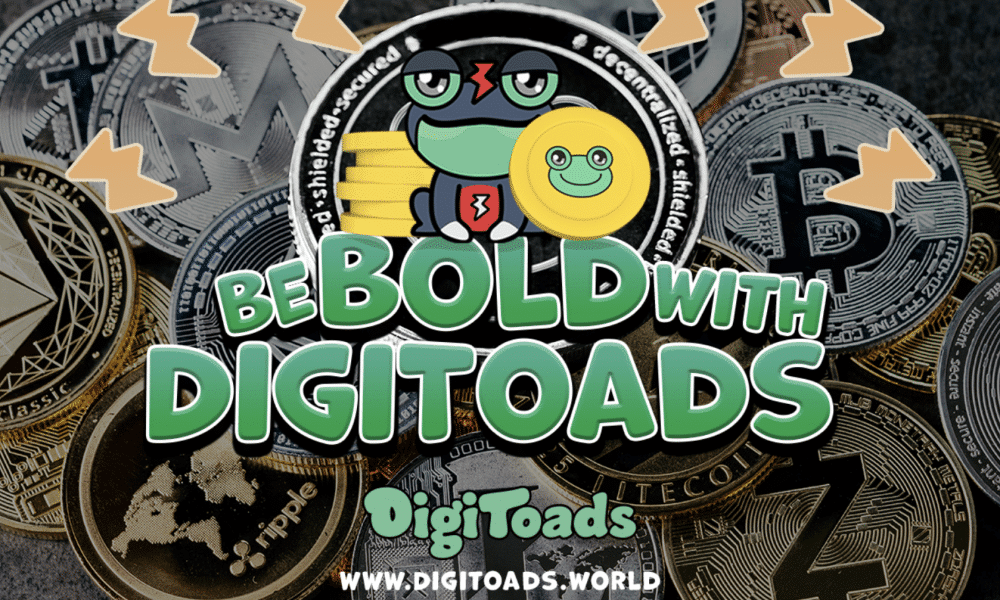 DigiToads tops the DeFi space by raising over $1.3 Million in 33 days