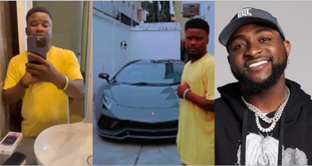 Davido buys iPhone 14 Pro Max for his cleaner