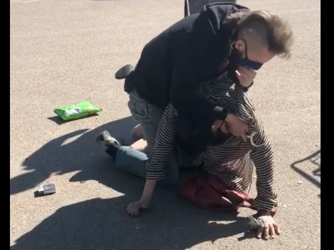 Woman violently detained by Saskatoon grocery store guard convicted of theft, assault