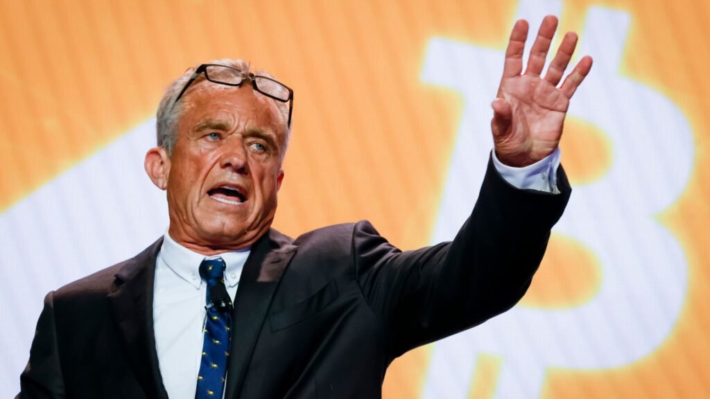 RFK Jr. touted bitcoin, but said he wasn’t an investor. Financial records show otherwise