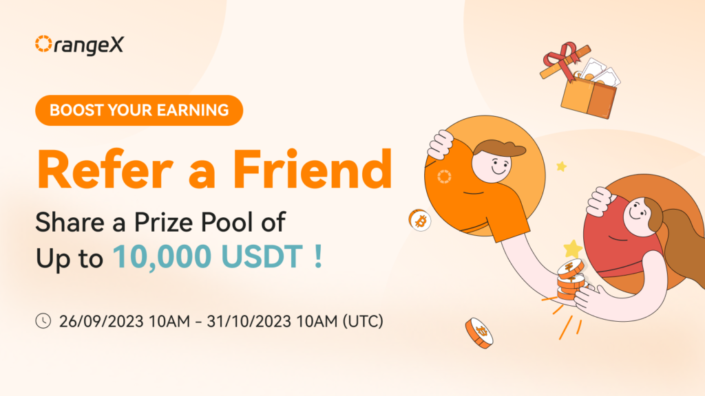 Crypto Exchange OrangeX Boosts Referral Program Rewards with 10,000 USDT