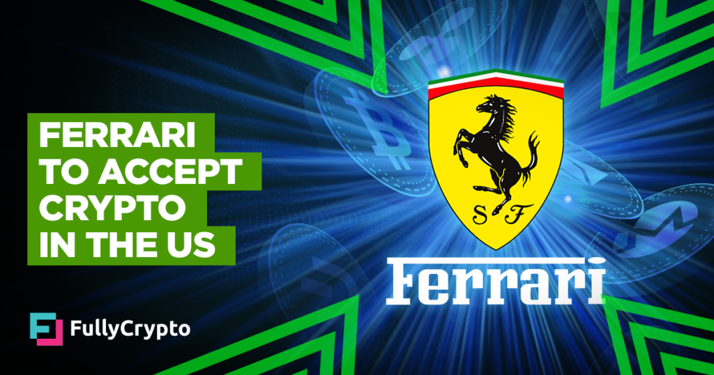 Ferrari to Accept Crypto in the US