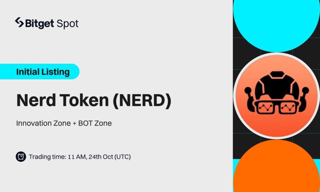 NerdBot (NERD) to be listed on Bitget – empowering traders with advanced analytics and trading tools