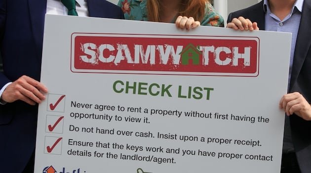 ‘Scamwatch’: Threshold urges students to carry out thorough checks before paying rental deposits