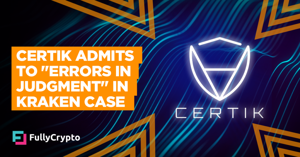 Certik Admits to “Errors in Judgment” Over Kraken Vulnerability