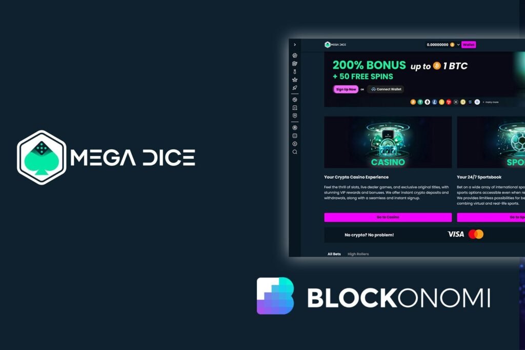 Mega Dice Review: The Crypto Casino With 200% Bonus & Free Spins