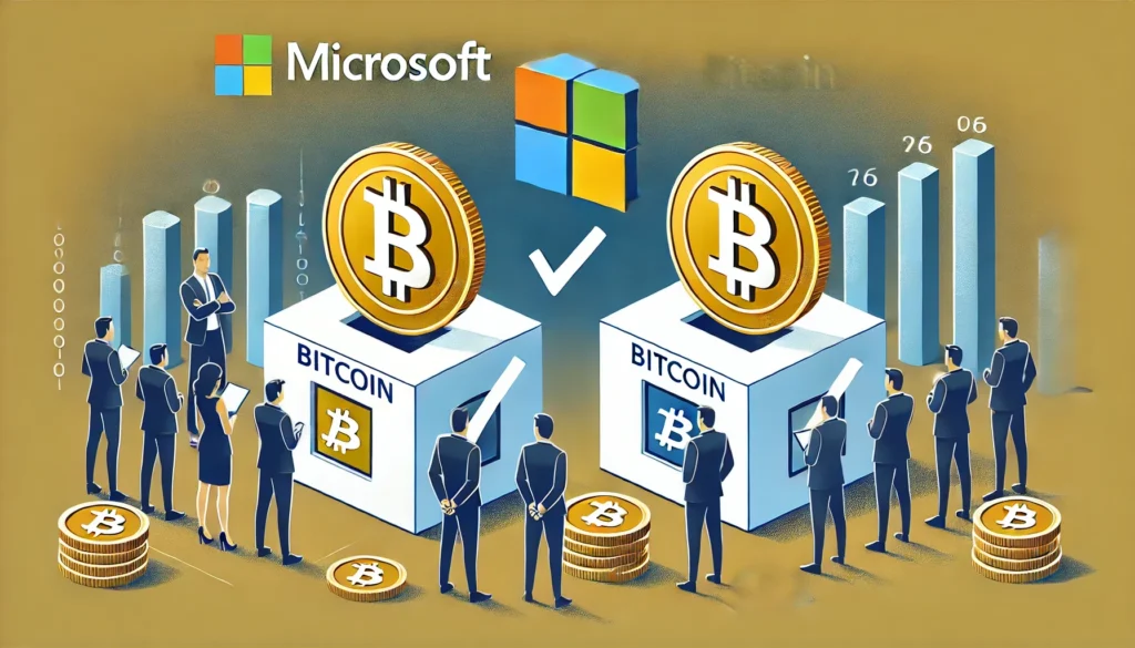 SEC Filing Reveals Microsoft Shareholders to Vote on Investment in Bitcoin