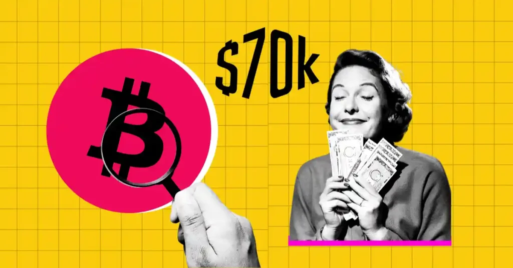 Bitcoin Breaks Long Channel Pattern, Eyes on $72,000