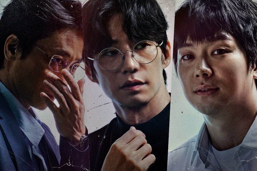 Min Sung Wook Is Song Jae Rim And An Woo Yeon’s Ruthless Investor In Posters For Upcoming Film “Crypto Man”