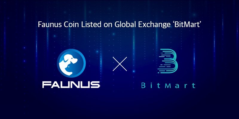 Faunus Coin Listed on Global Exchange ‘BitMart’ on Jan. 20