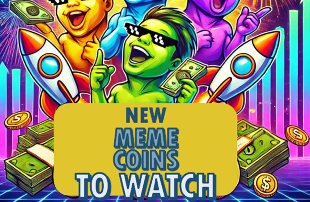 New Meme Coins to Watch: 5 Cryptos Set to Explode by 1000% This Year!
