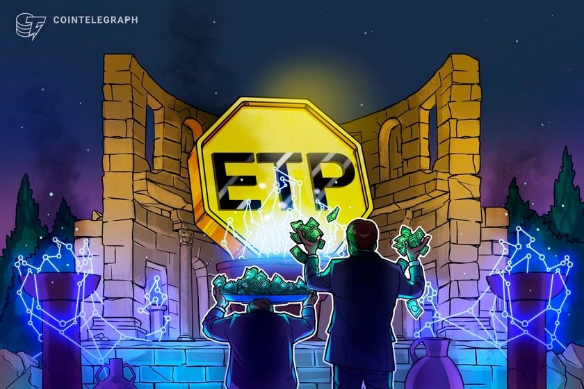 Crypto ETPs see $3.3B weekly inflows, top $10.8B year to date