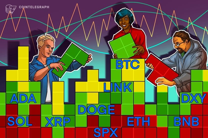 Price analysis 4/21: SPX, DXY, BTC, ETH, XRP, BNB, SOL, DOGE, ADA, LINK